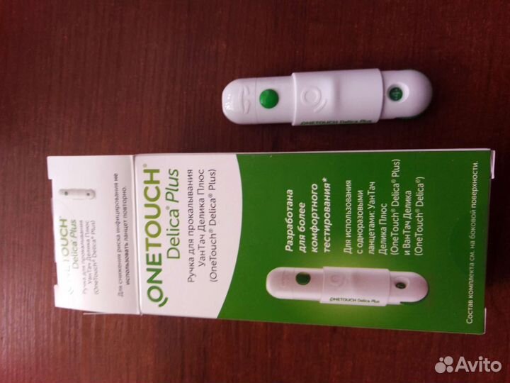 Ручка для прокалывания пальца One touch