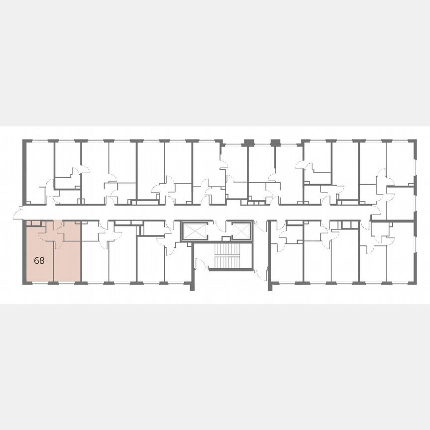 1-к. апартаменты, 36,2 м², 7/11 эт.