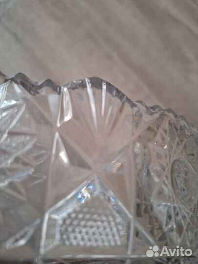 Ваза хрустальная СССР