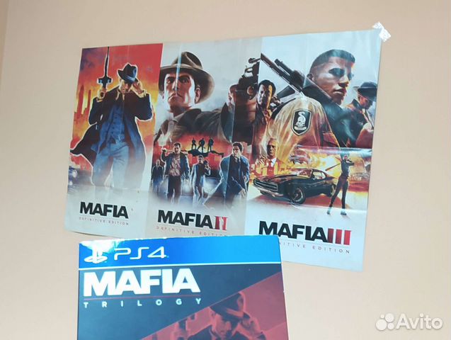 Mafia trilogy ps4 новый