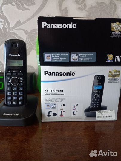 Радиотелефон Panasonic KX-TG1611RU