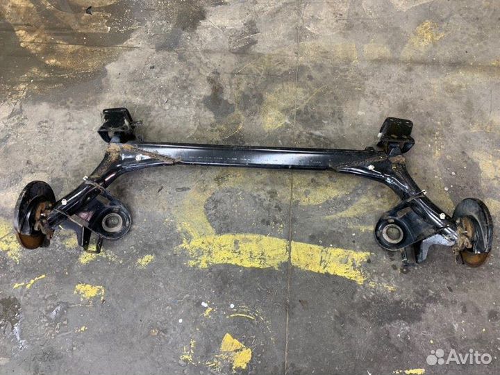 Балка заднего моста задняя Skoda Rapid седан CWV