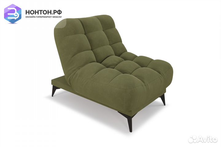 Кресло клик-кляк Арно велюр зеленый