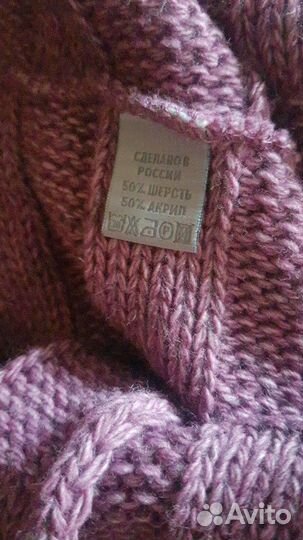 Женский комплект шапка+снуд