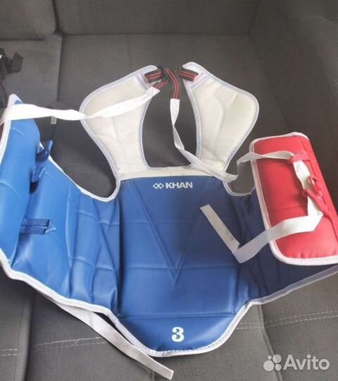 Пояс фиолетовый, кираса защита торса