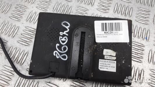 Монитор nissan X-trail T31 (86G20JA01)