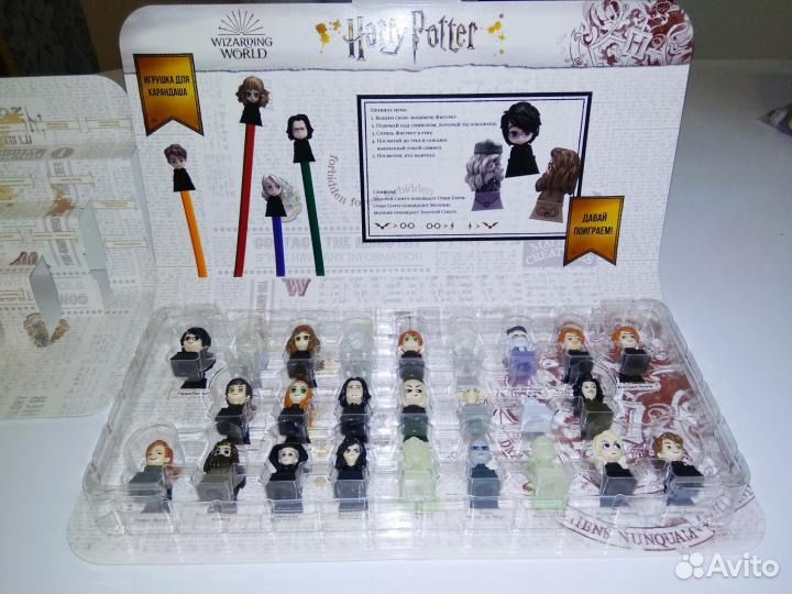 Коллекция фигурок Гарри Поттер в коробке