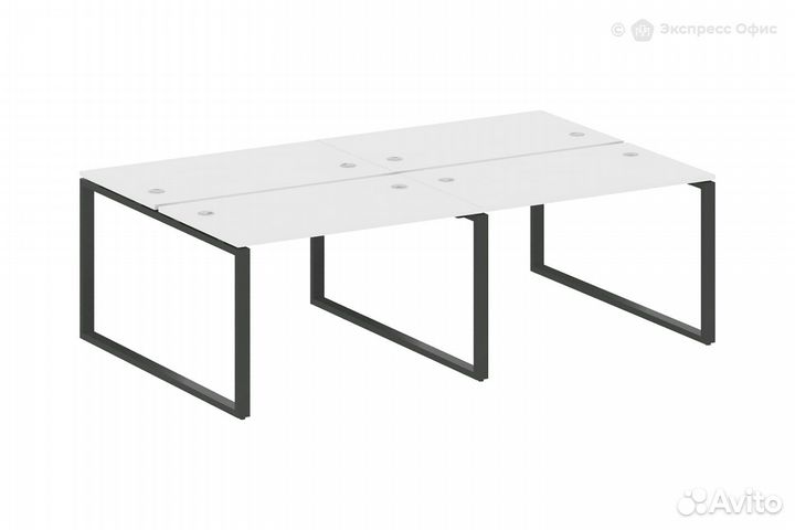 Стол-бенч двойной Metal system style бо.см-4.2