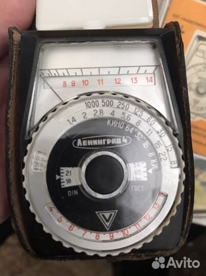 Экспонометр Лениград 4 новый СССР