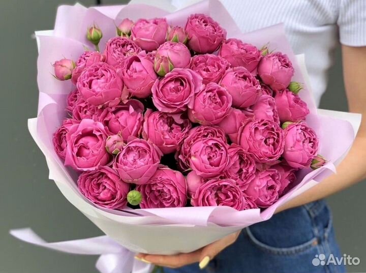 Пионовидные розы с доставкой