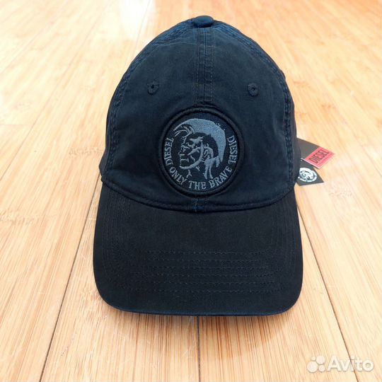 Кепка бейсболка Diesel premium чёрная