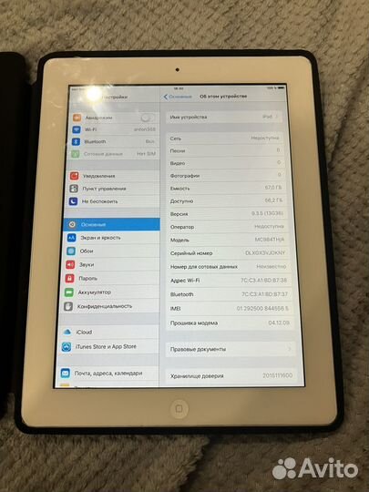 Планшет apple ipad2