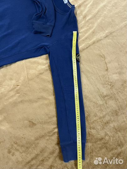 Stone island свитшот синий оригинал