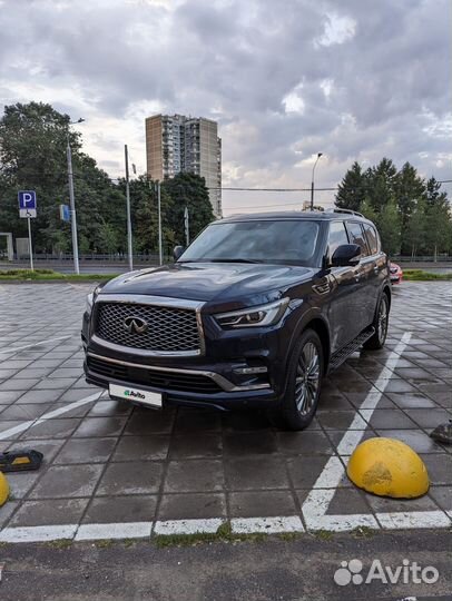 Infiniti QX80 5.6 AT, 2018, 71 000 км