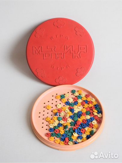 Детские настольные игры мозаика конструктор СССР