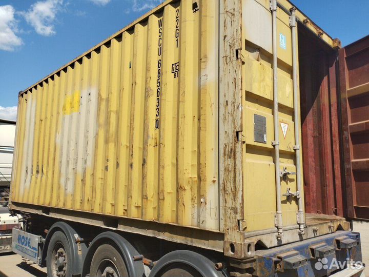 Морской контейнер 20 футов Б/У