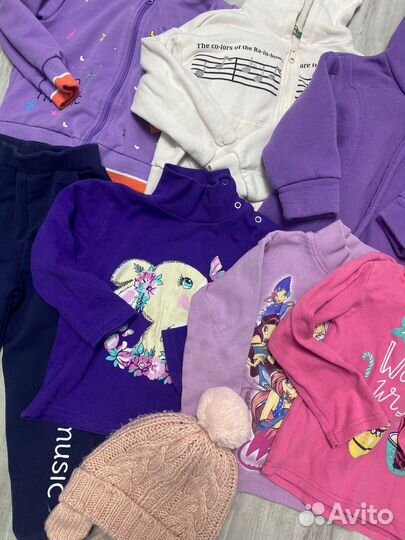 Вещи на девочку 2-3 года пакетом