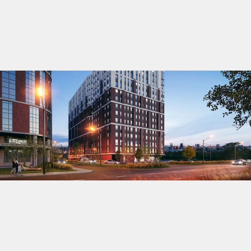 Апартаменты-студия, 32,2 м², 10/15 эт.