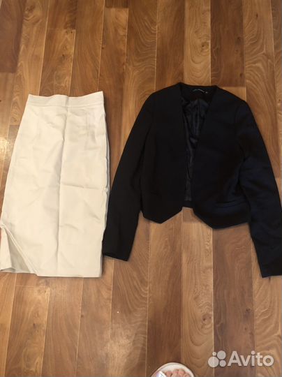 Жакеты, юбка, блузки