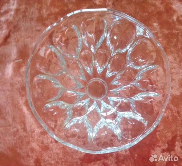 Хрустальное блюдо