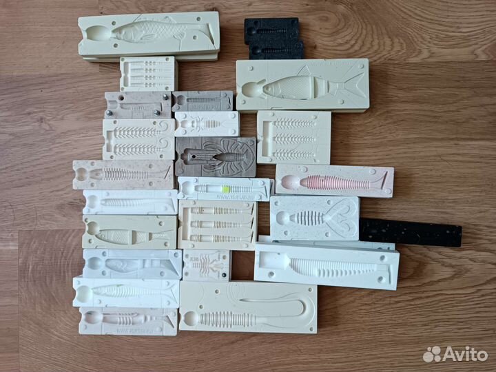 Силиконовые формы для приманок