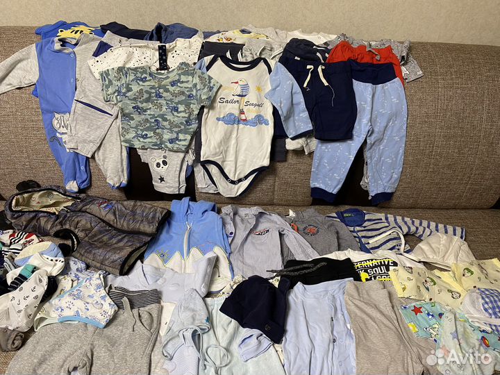 Одежда для мальчика пакетом 74 80