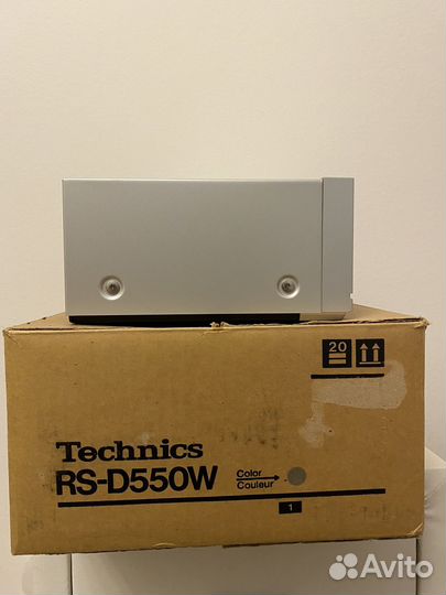 Двухкассетная дека Technics RS-D550W