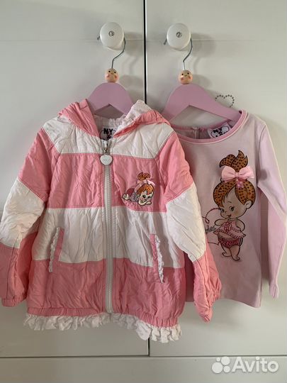 Ветровочка и кофточка Monnalisa