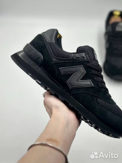 New balance 574 черные