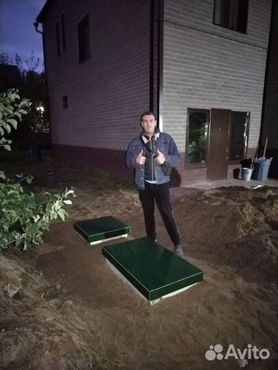 Септик «под ключ», установка септика