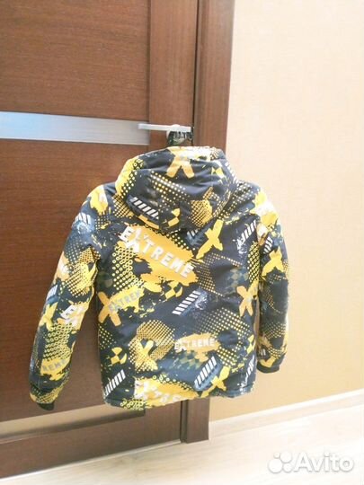 Зимняя куртка на мальчика р. 158