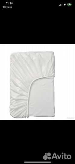 Наматрасник икеа груснарв, 90х200 см (2 шт)