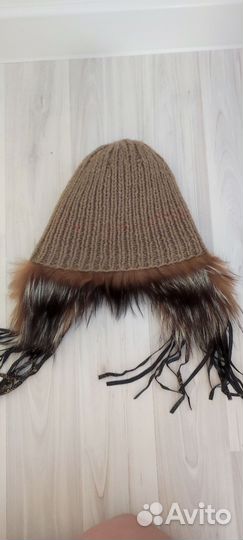 Шапка зимняя женская натуральный мех