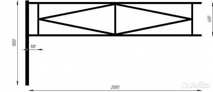 Газонные ограждения, го-7