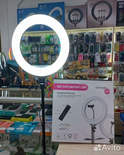 Кольцевая лампа 32 см профессиональная