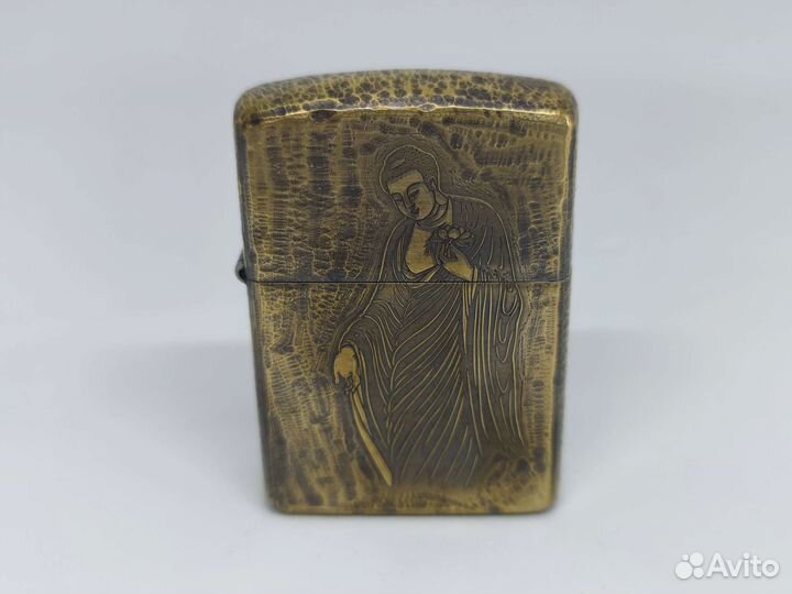 Зажигалка zippo armor Буда Будизм религия