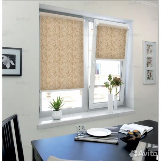 Рулонные шторы, жалюзи кассета блэкаут