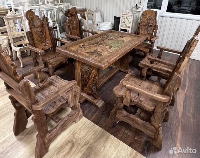 Резная мебель