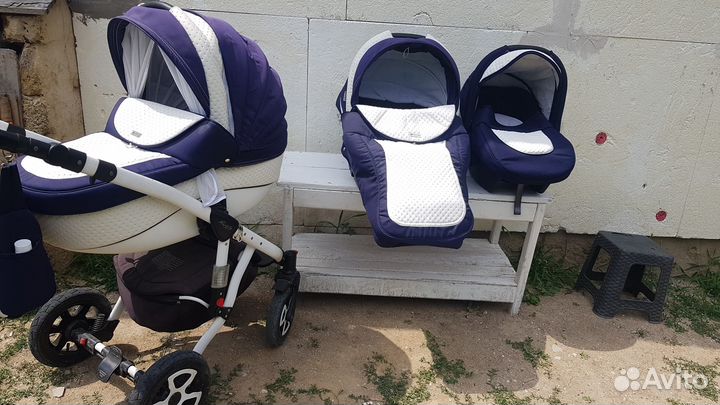 Каляска 3 в 1 адамекс