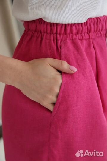 Шорты женские льняные