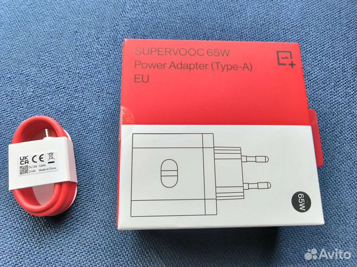 Зарядное устройство One plus 65 вт с кабелем