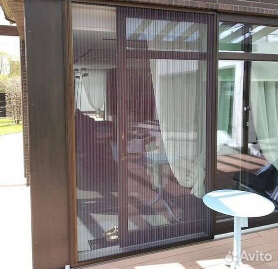 Москитная сетка гармошка