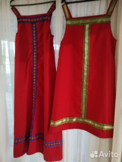 Русский народный костюм сарафан