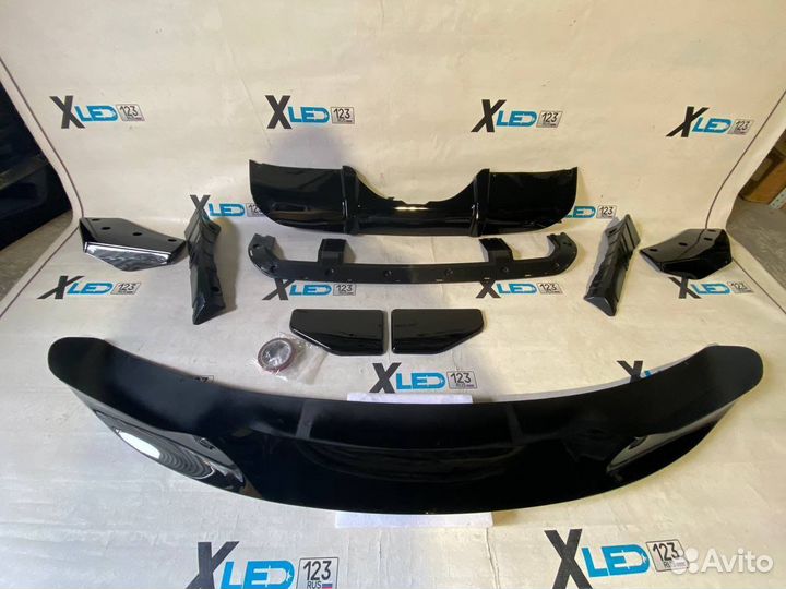 Обвес BMW X5 F15 M-Performance чёрный глянец