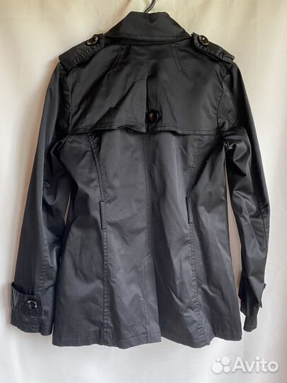 Короткий женский тренч 48