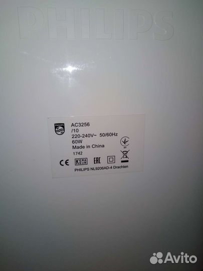 Воздухоочиститель philips AC 3256/10