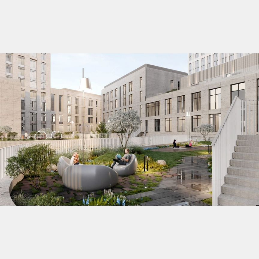 3-к. квартира, 74,5 м², 12/17 эт.