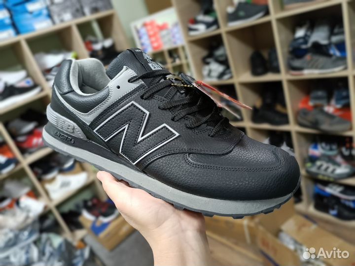 Кроссовки мужские кожаные NB 574 47-49