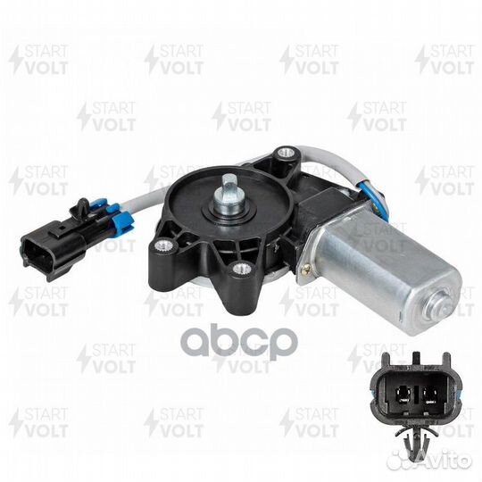 Моторедуктор стеклоподъемника левый для а/м ваз