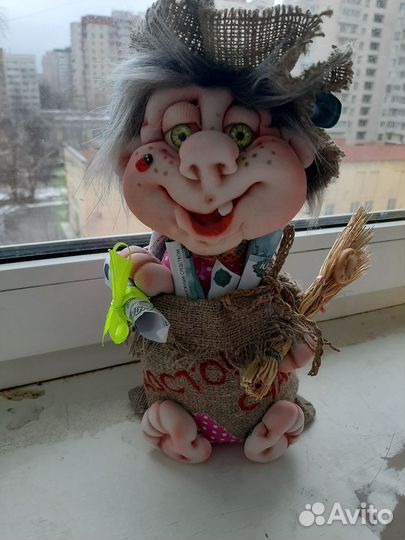 Подарок,домовенок сделаю на заказ